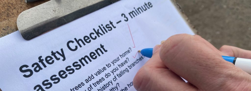 Safety Checklist – 3 minute assessment